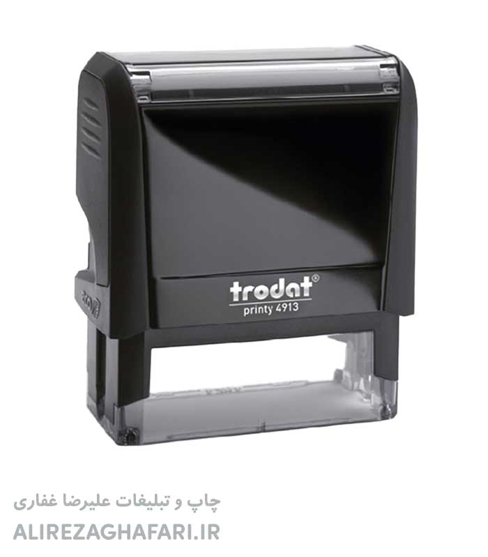 مهر ژلاتینی مستطیل ترودات 4912 - Image 3